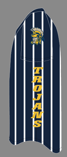 Pinstripe Custom Parent Jersey (Arrives Before Christmas)