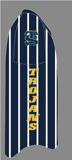 Pinstripe Custom Parent Jersey (Arrives Before Christmas)