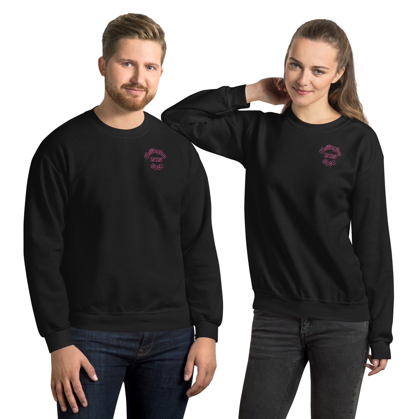 Black Sweatshirt Gildan 18000