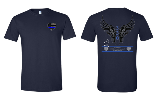 Navy Short Sleeve Shirt with 330 Badge