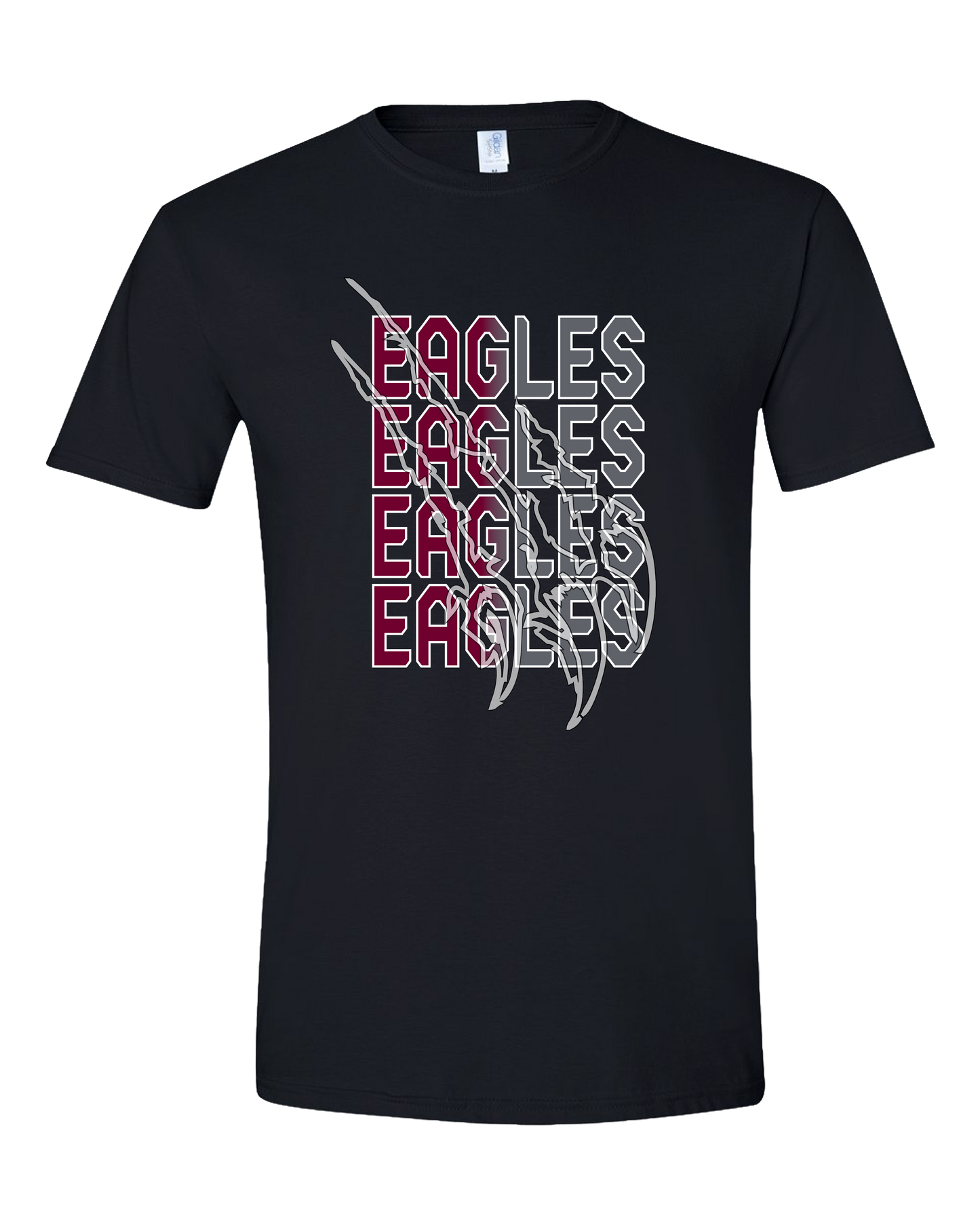 Short Sleeve T-Shirt Eagle with Claw