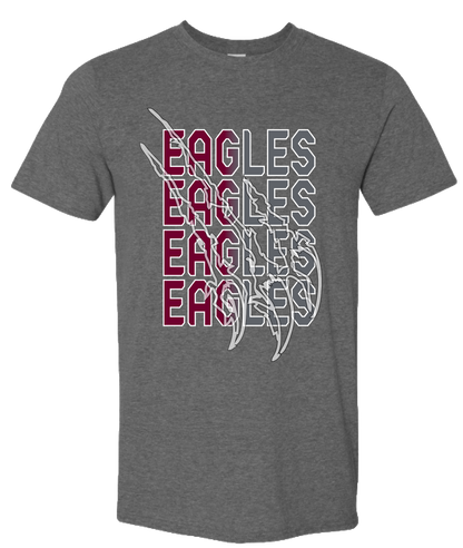 Short Sleeve T-Shirt Eagle with Claw