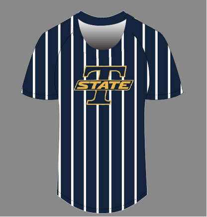 Pinstripe Custom Parent Jersey (Arrives Before Christmas)