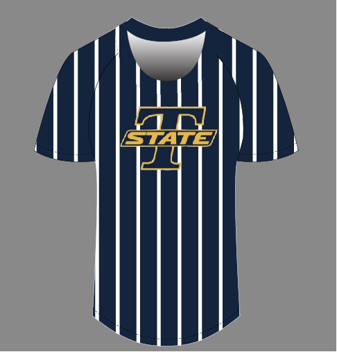 Pinstripe Custom Parent Jersey (Arrives Before Christmas)