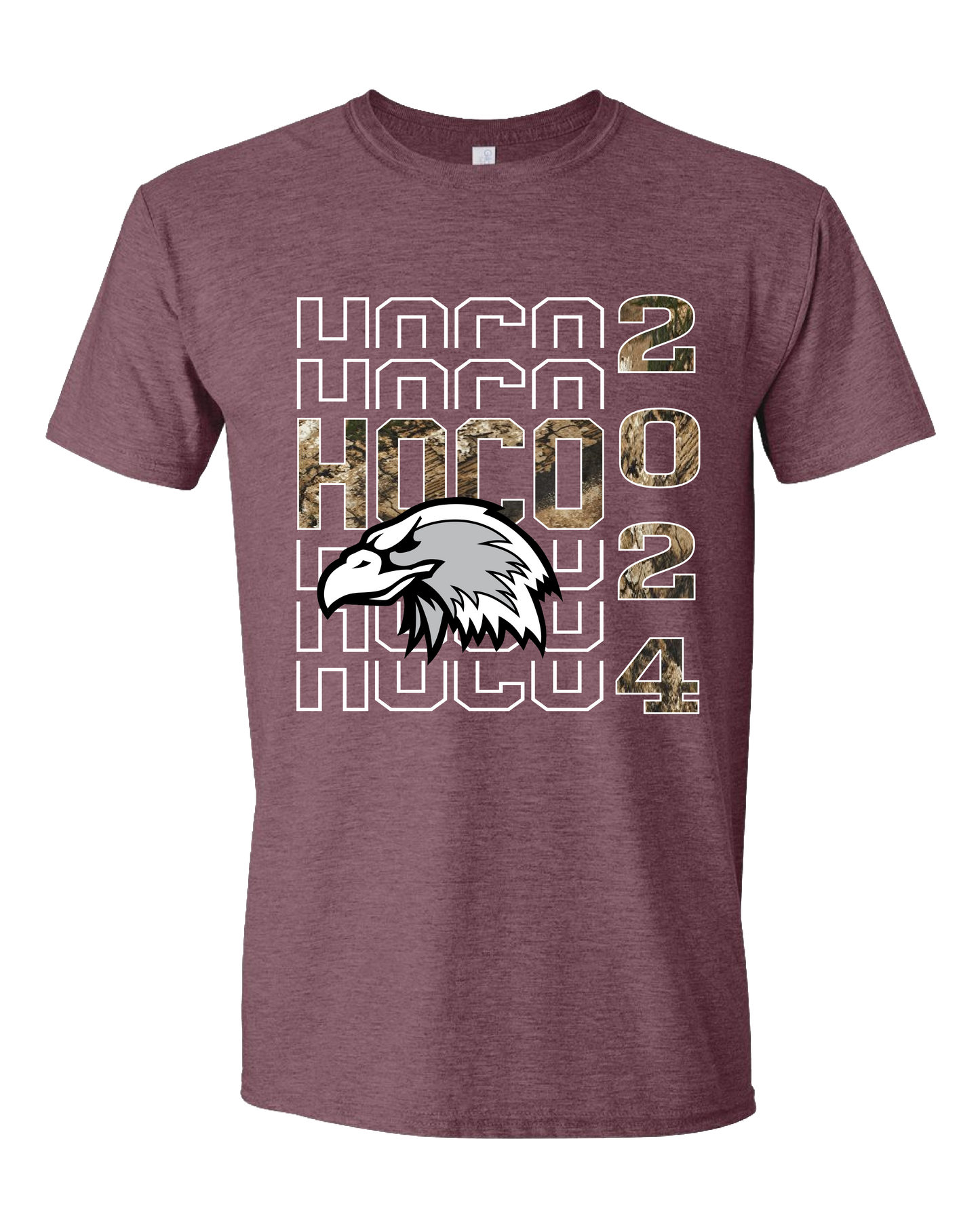 Hoco Shirt with Camo lettering