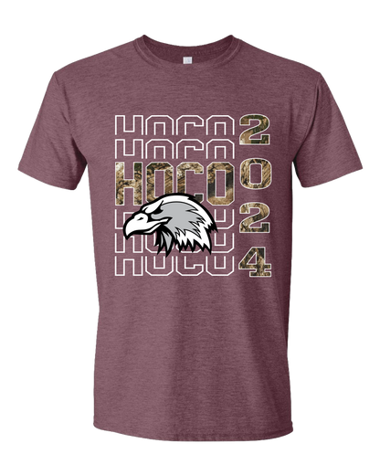 Hoco Shirt with Camo lettering