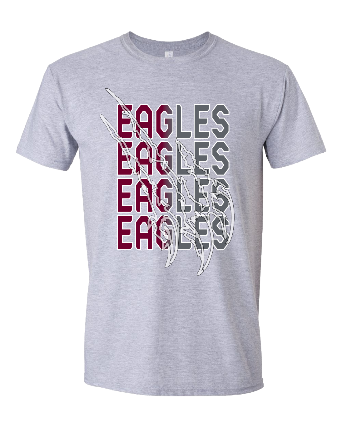 Short Sleeve T-Shirt Eagle with Claw