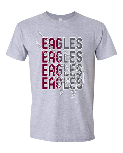 Short Sleeve T-Shirt Eagle with Claw